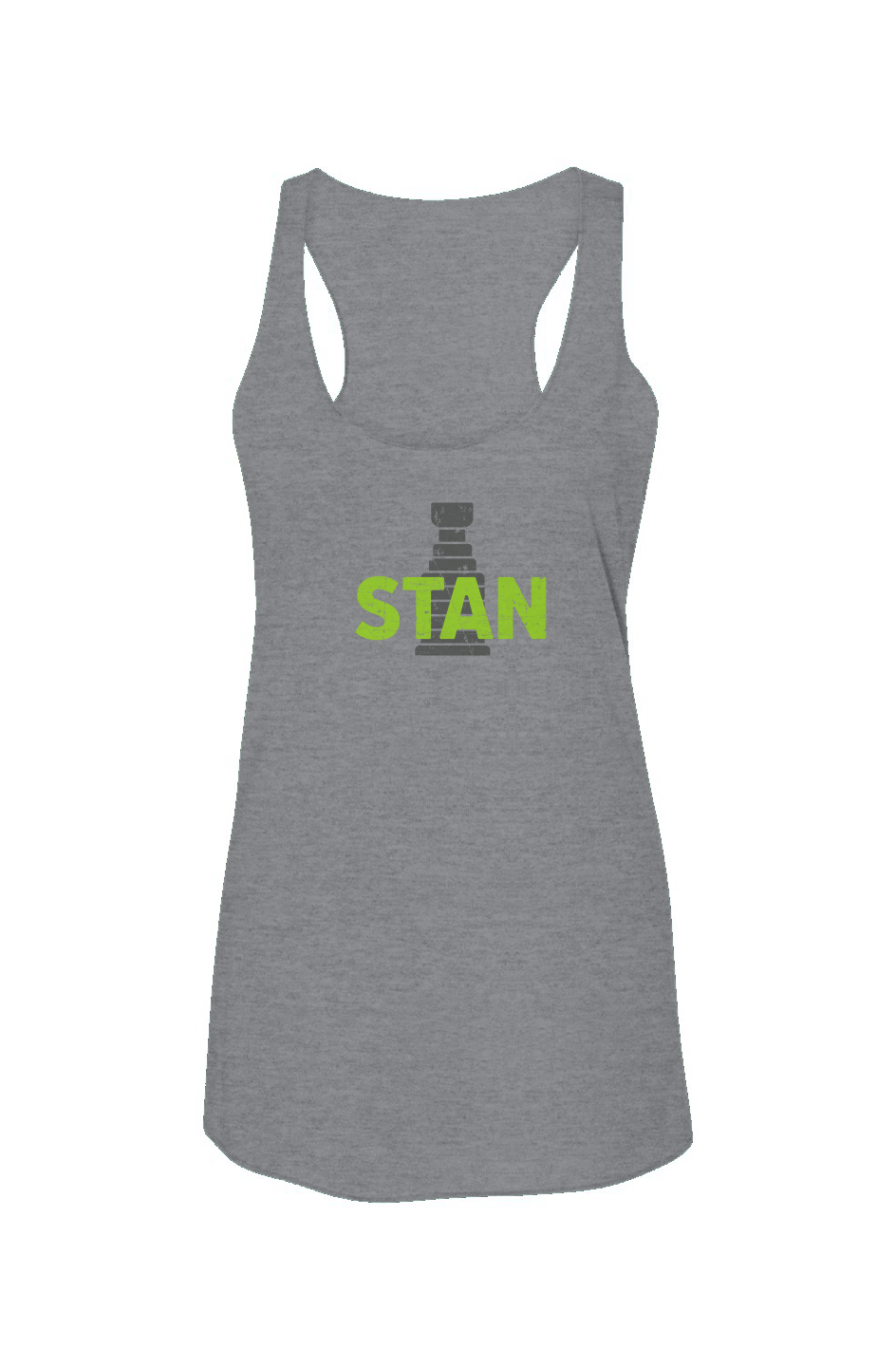 Stan Racerback Barn Tank Grey | Barn Garb Hockey Threads
