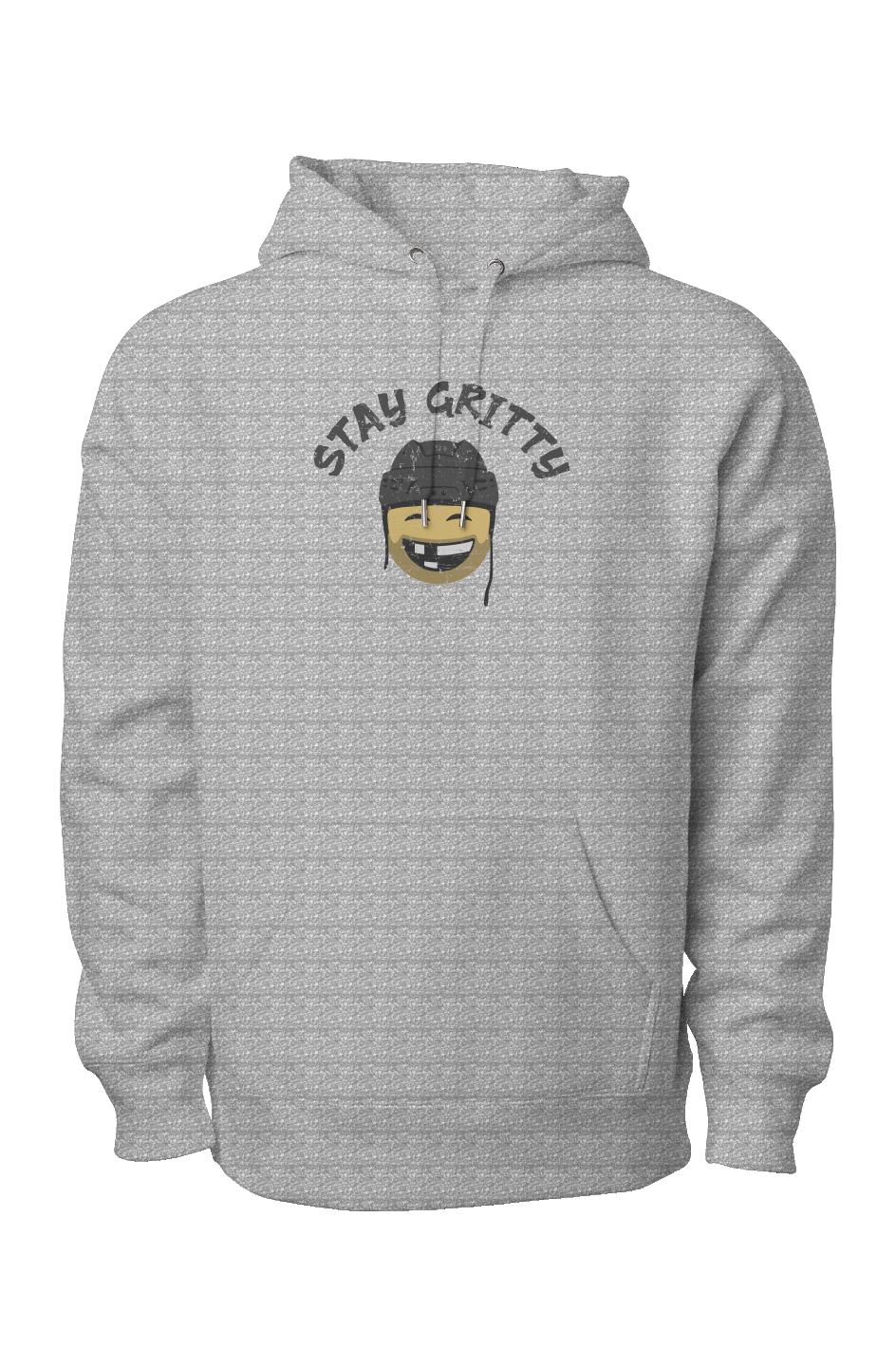 Stay Gritty Legend Heavyweight Hoodie Grey | Barn Garb Hockey Threads