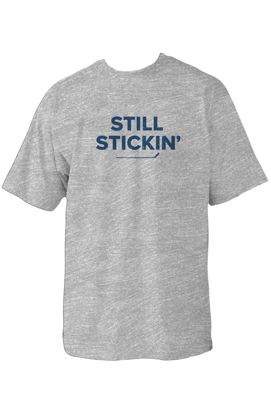 Still Stickin' 90s Throwback Tee Grey | Barn Garb Hockey Threads