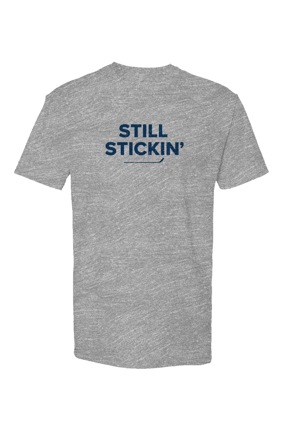 Still Stickin' Breakaway Performance Tee Grey | Barn Garb Hockey Threads