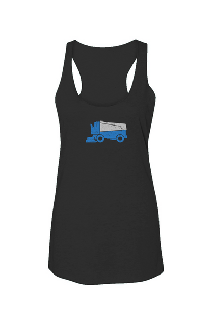 Surface Boss Racerback Barn Tank Dark Grey | Barn Garb Hockey Threads