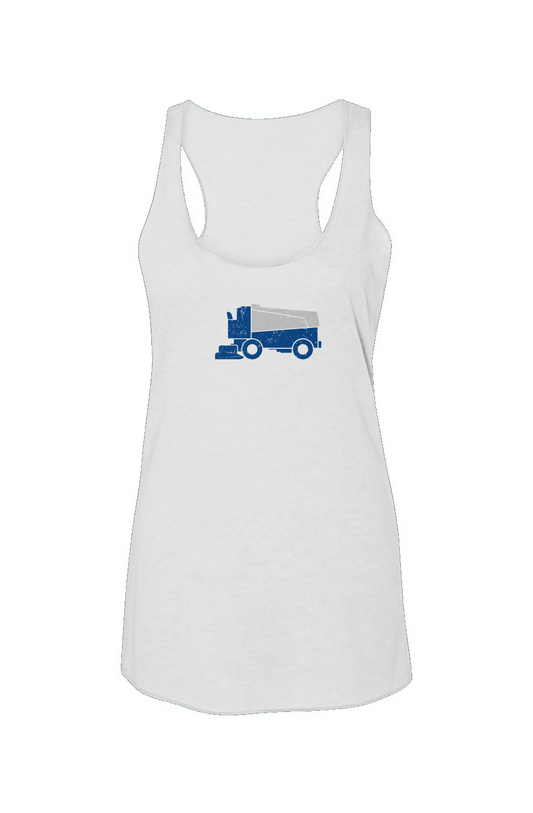 Surface Boss Racerback Barn Tank White | Barn Garb Hockey Threads