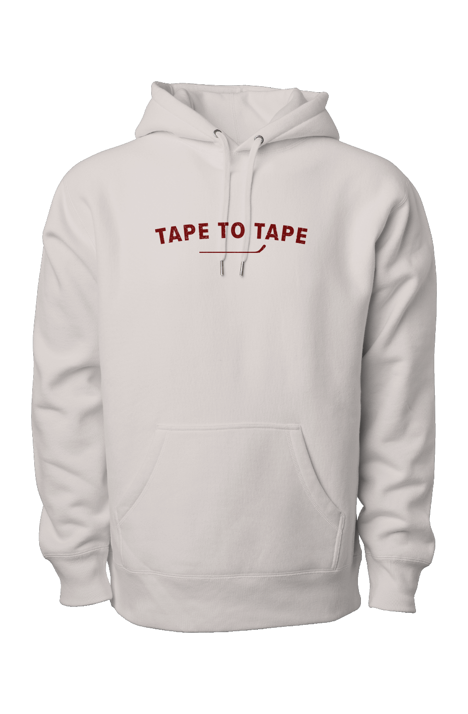 Tape to Tape Legend Heavyweight Hoodie Bone | Barn Garb Hockey Threads