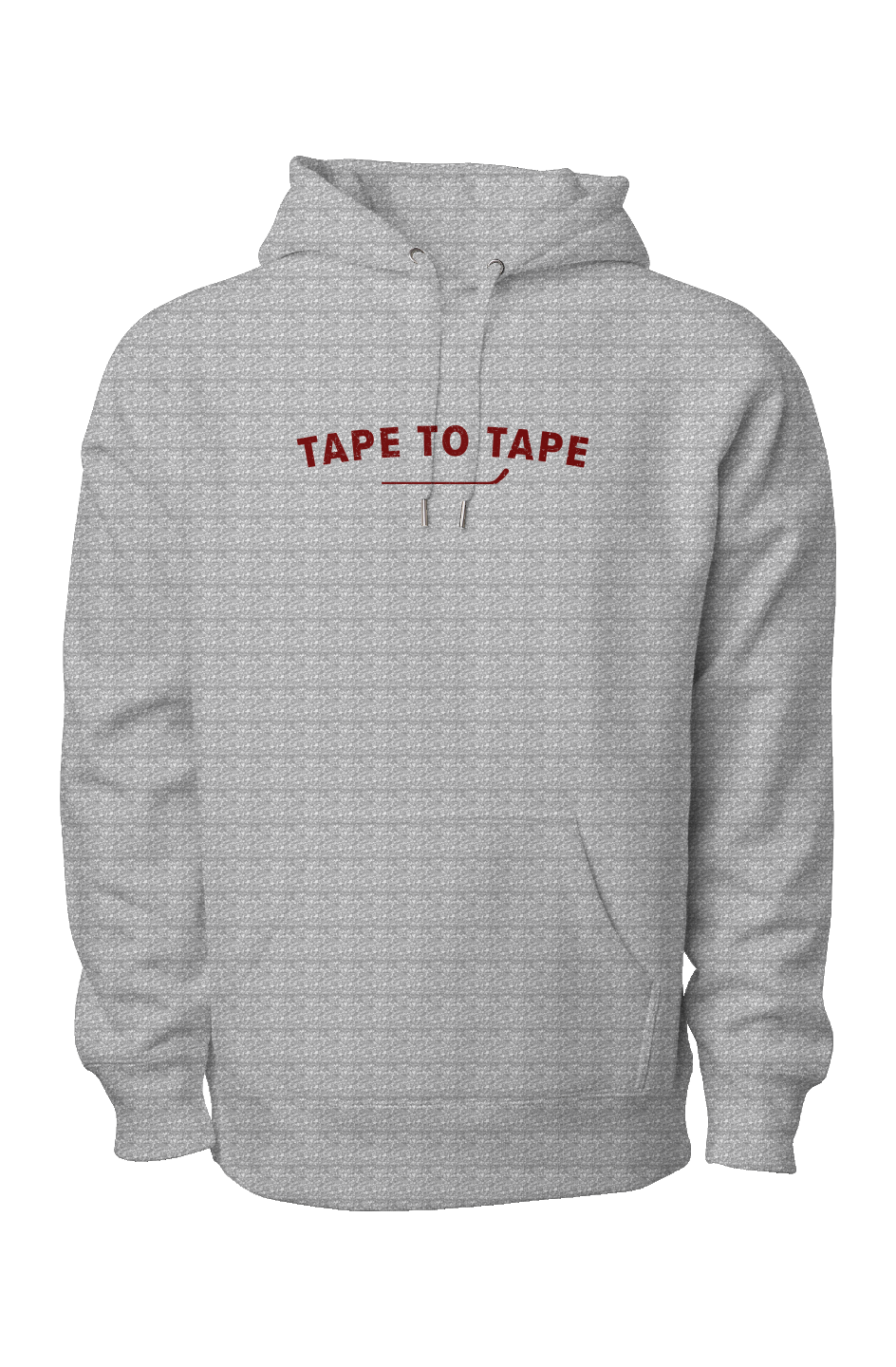 Tape to Tape Legend Heavyweight Hoodie Grey | Barn Garb Hockey Threads