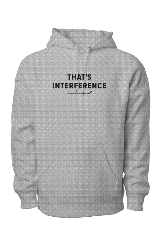 That's Interference Legend Heavyweight Hoodie Grey | Barn Garb Hockey Threads
