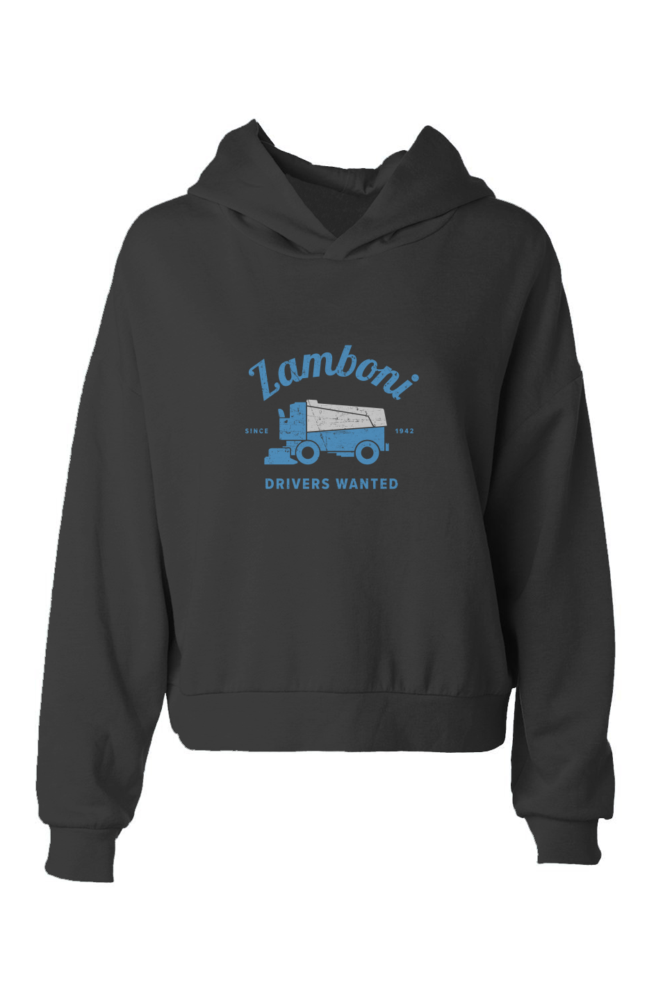 The Barn Babe Drivers Wanted Hip-Height Hoodie Black | Barn Garb Hockey Threads