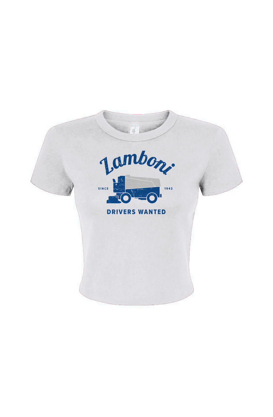 The Barn Babe Drivers Wanted Micro Rib Baby Tee Micro | Barn Garb Hockey Threads