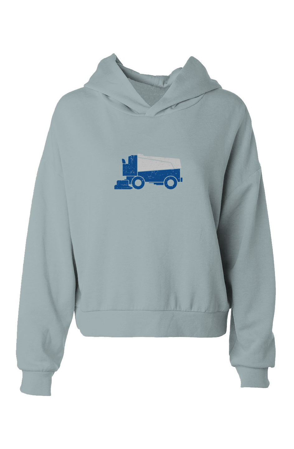 The Barn Babe Surface Boss Hip-Height Hoodie Blue | Barn Garb Hockey Threads