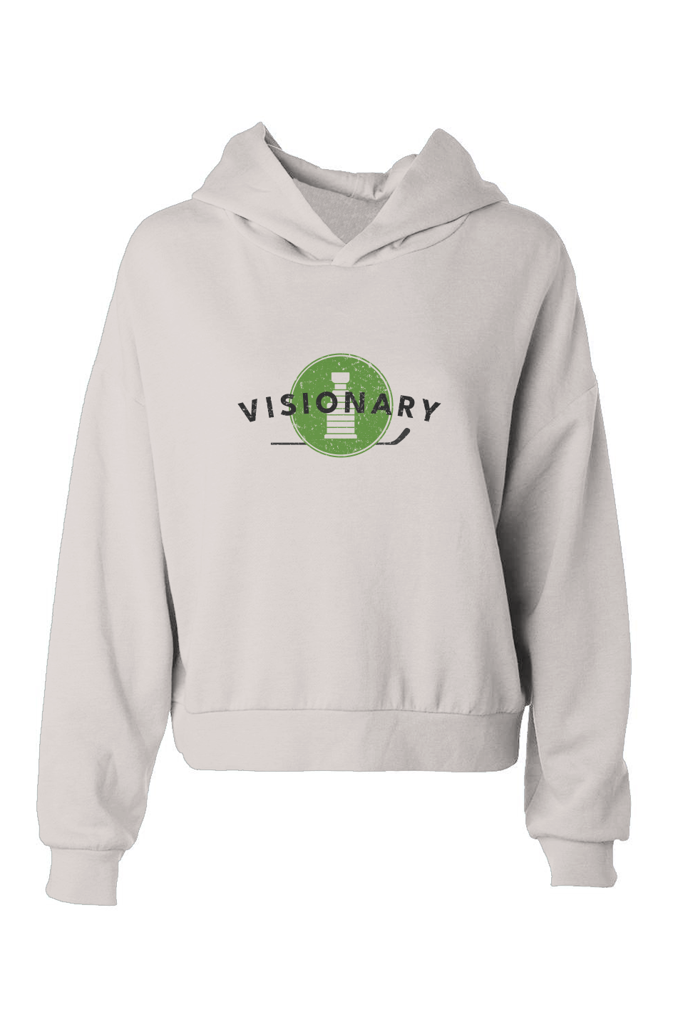 The Barn Babe Visionary Hip-Height Hoodie Bone | Barn Garb Hockey Threads