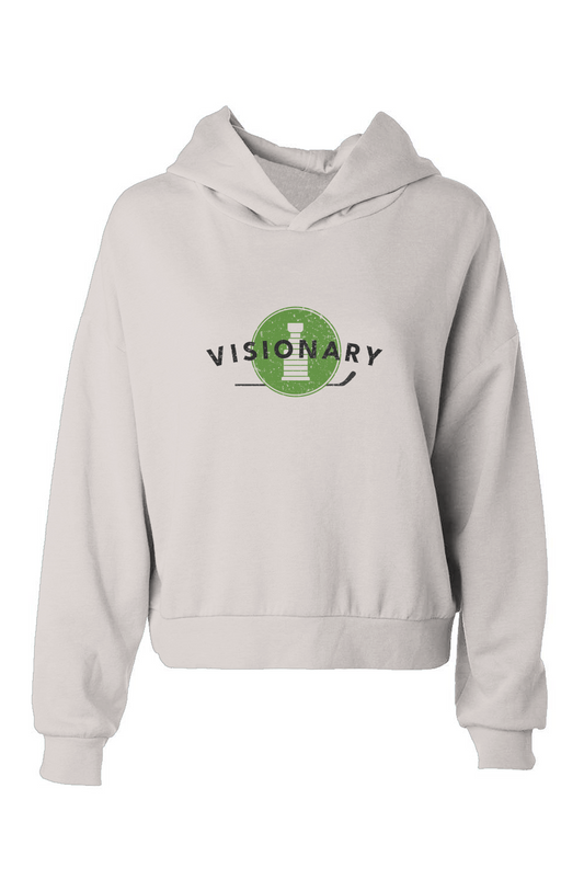 The Barn Babe Visionary Hip-Height Hoodie Bone | Barn Garb Hockey Threads
