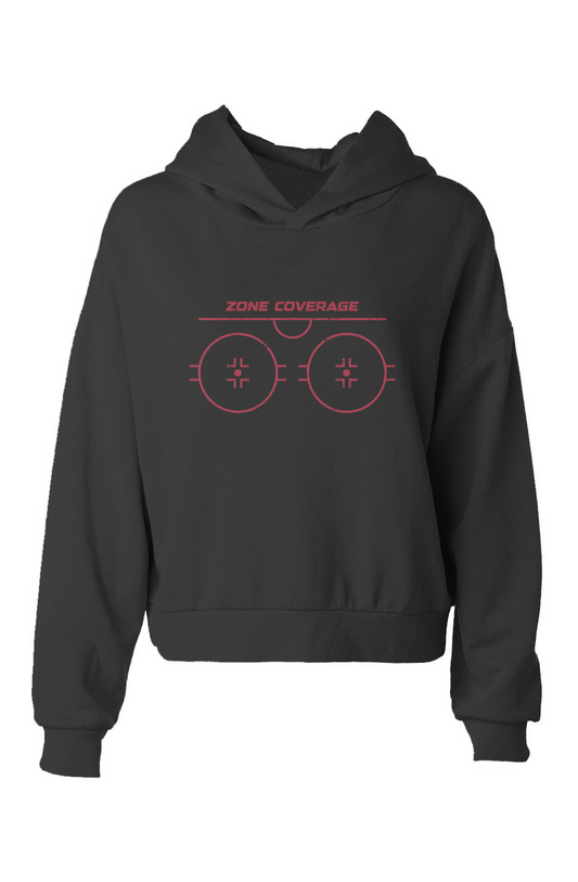 The Barn Babe Zone Coverage Hip-Height Hoodie Black | Barn Garb Hockey Threads