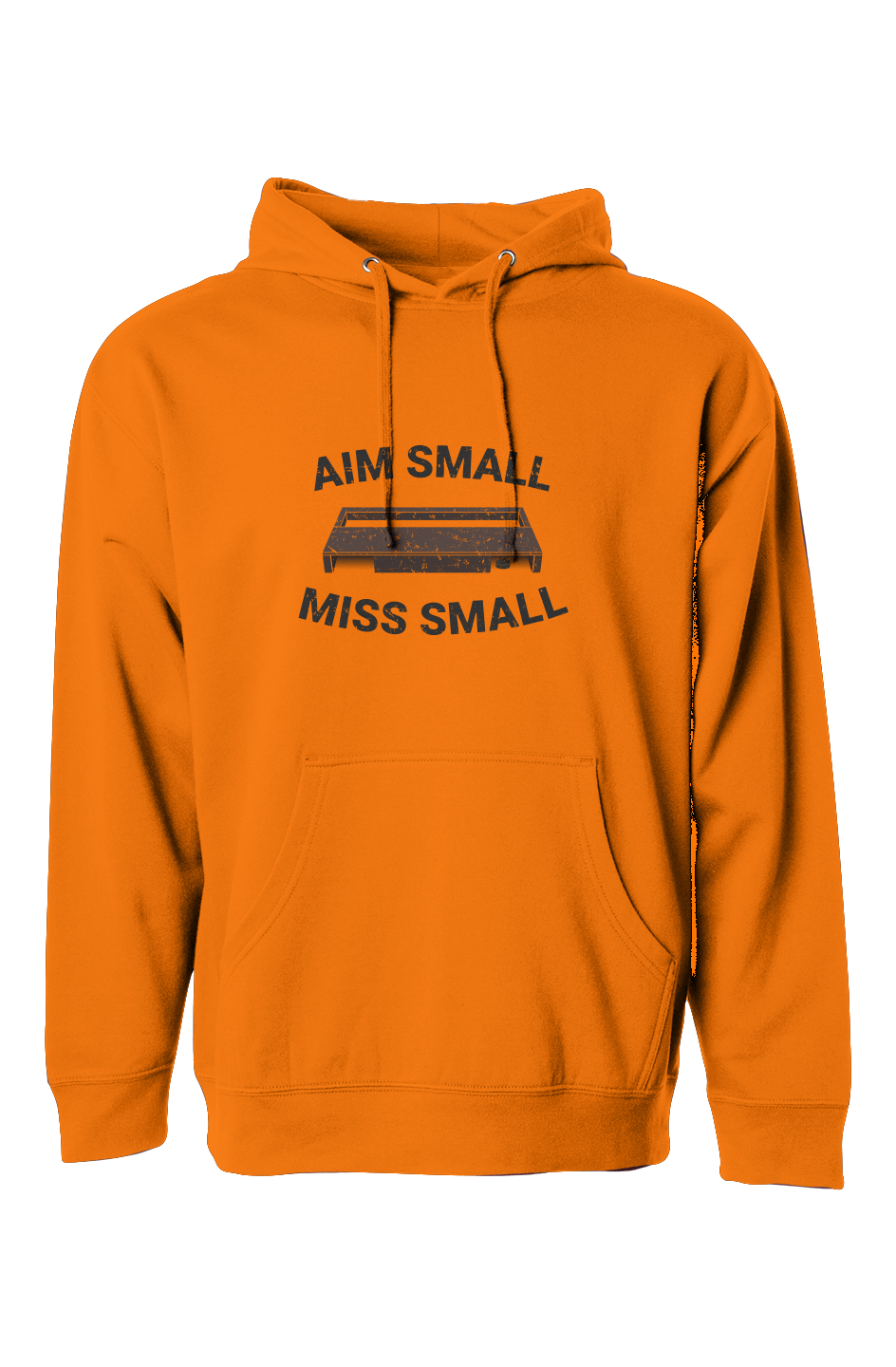 The Bench Boss Aim Small Miss Small Hoodie Orange | Barn Garb Hockey Threads