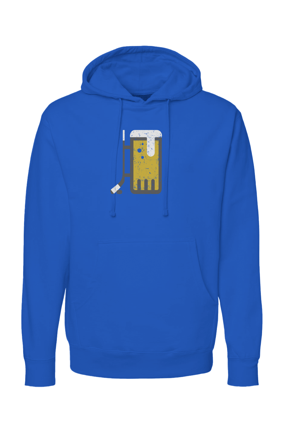 The Bench Boss Bar Down Hoodie Royal Blue | Barn Garb Hockey Threads