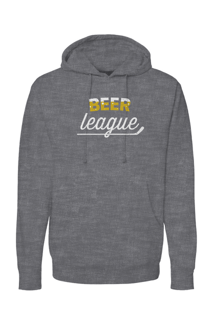 The Bench Boss Beer League Hoodie Dark Grey | Barn Garb Hockey Threads