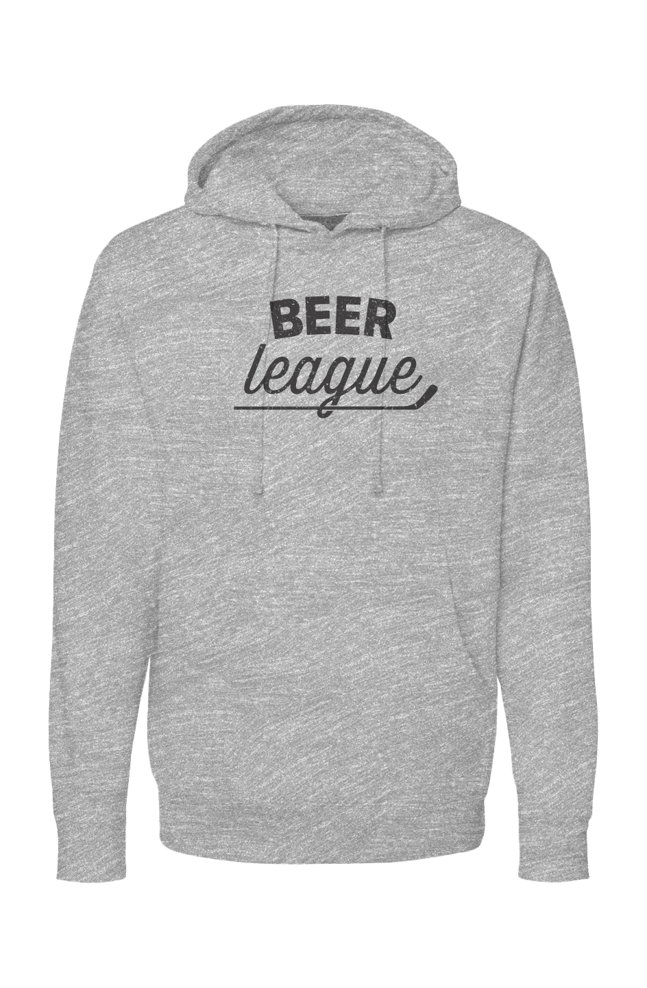 The Bench Boss Beer League Hoodie Grey | Barn Garb Hockey Threads