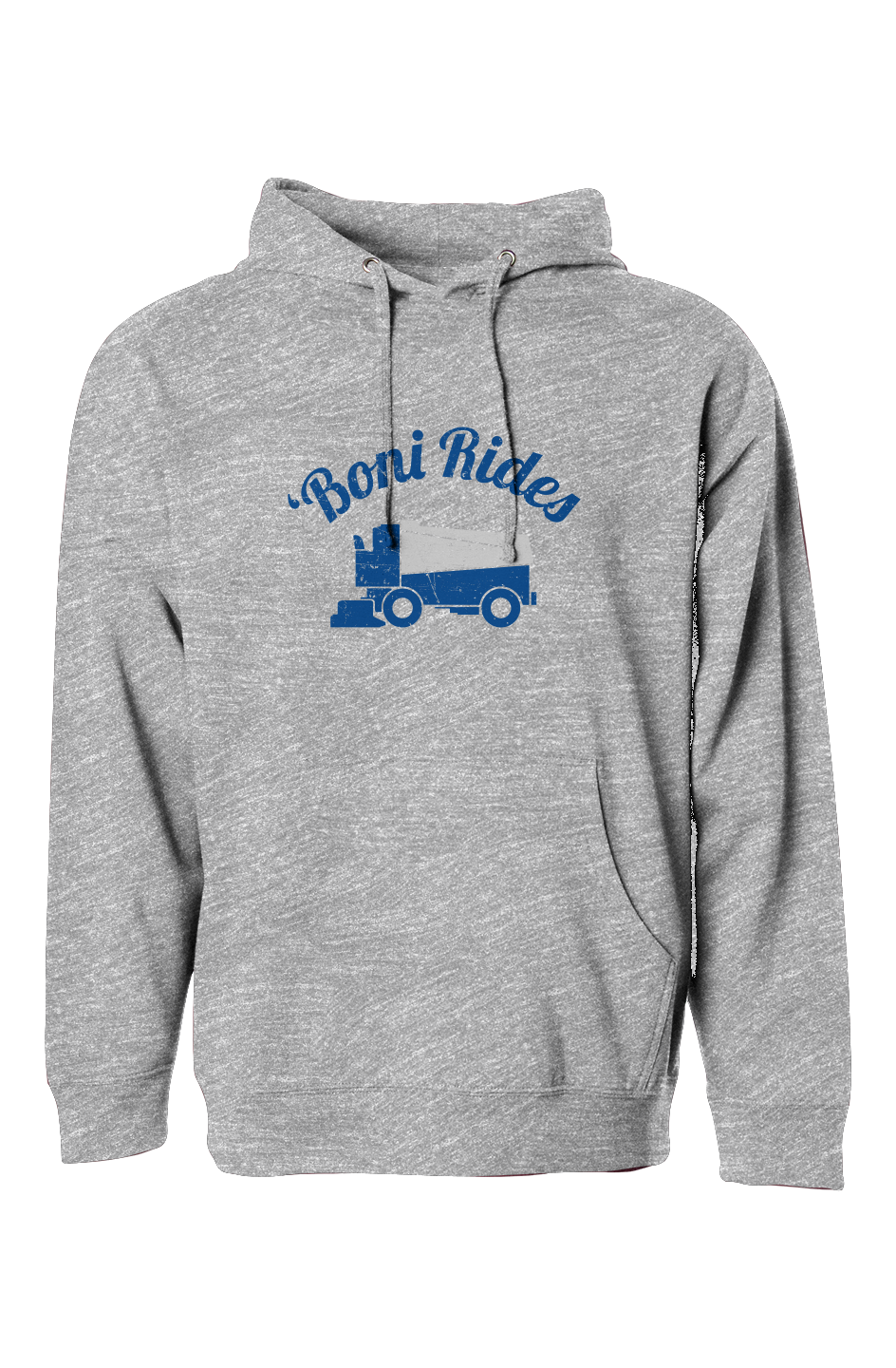 The Bench Boss Boni' Rides Hoodie Grey | Barn Garb Hockey Threads