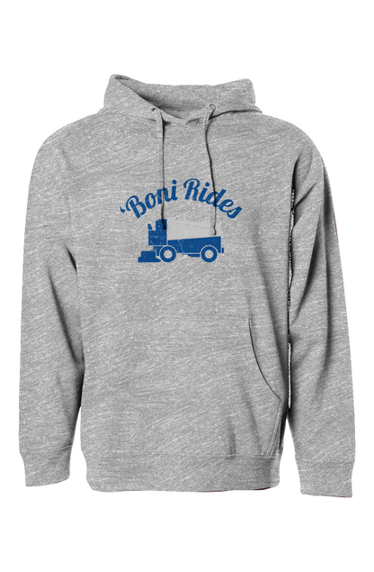 The Bench Boss Boni' Rides Hoodie Grey | Barn Garb Hockey Threads