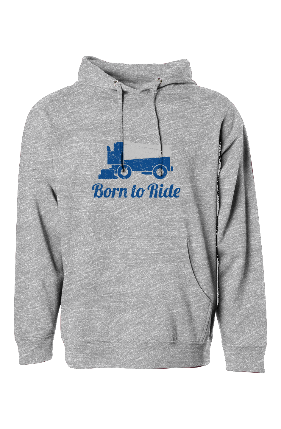 The Bench Boss Born to Ride Hoodie Grey | Barn Garb Hockey Threads