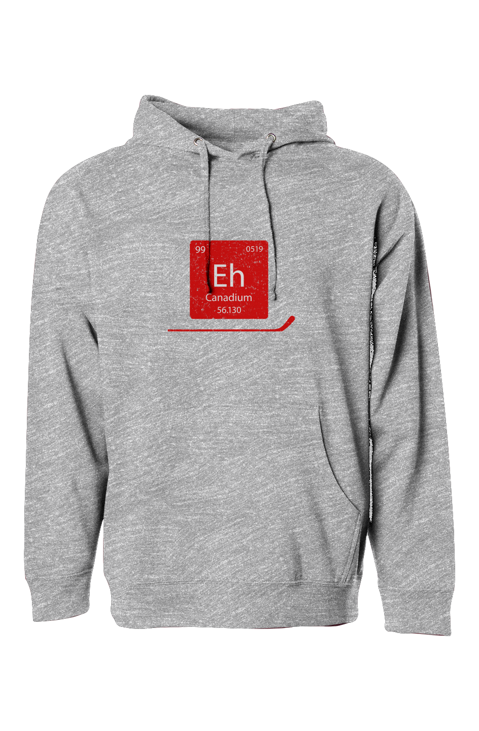 The Bench Boss Canadium Hoodie Grey | Barn Garb Hockey Threads