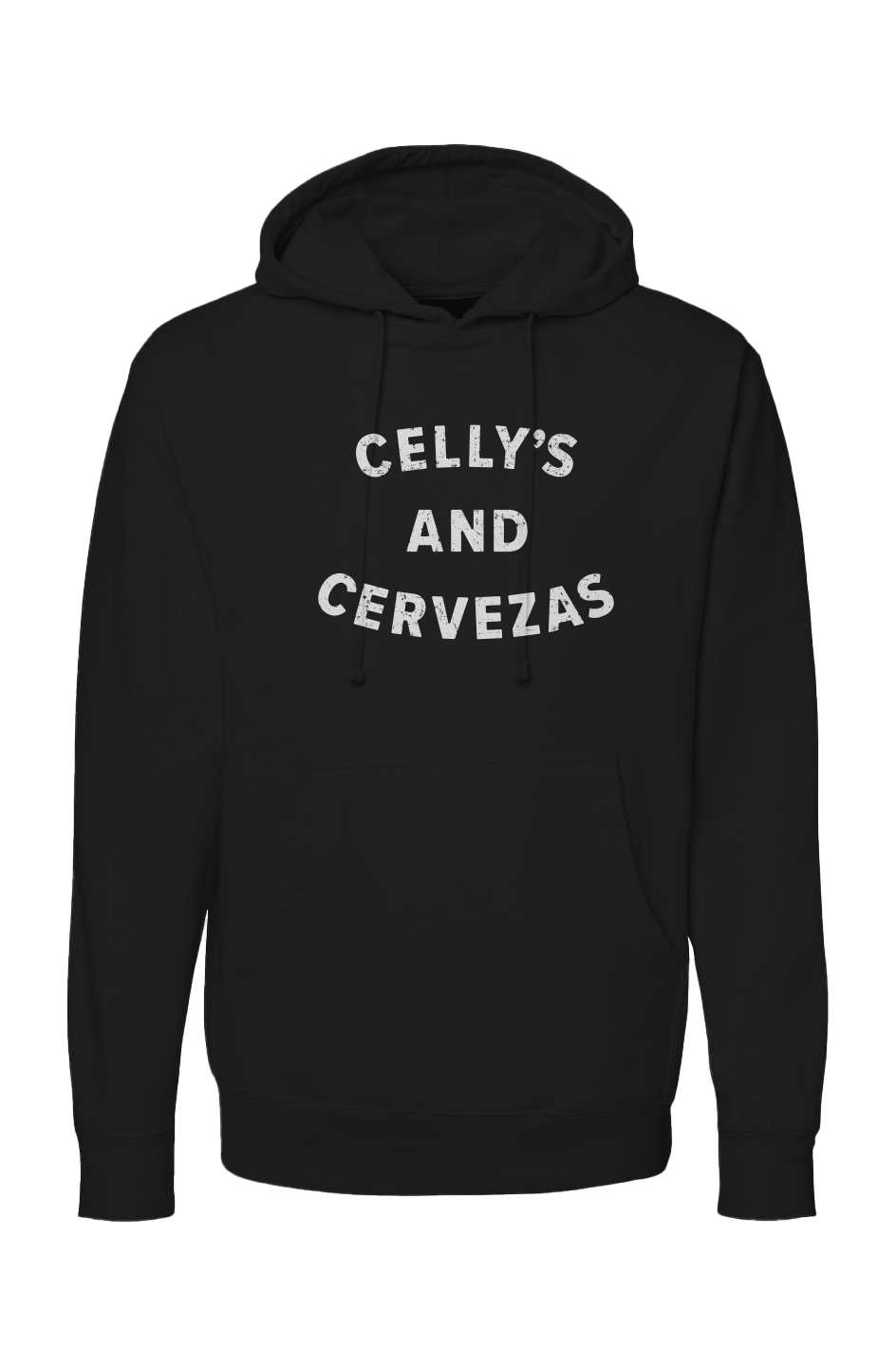 The Bench Boss Celly's and Cervezas Hoodie Black | Barn Garb Hockey Threads