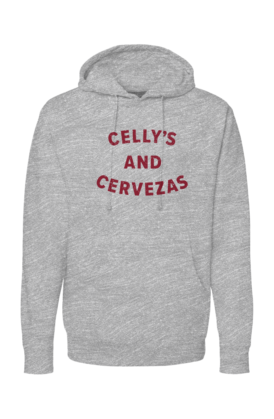 The Bench Boss Celly's and Cervezas Hoodie Grey | Barn Garb Hockey Threads