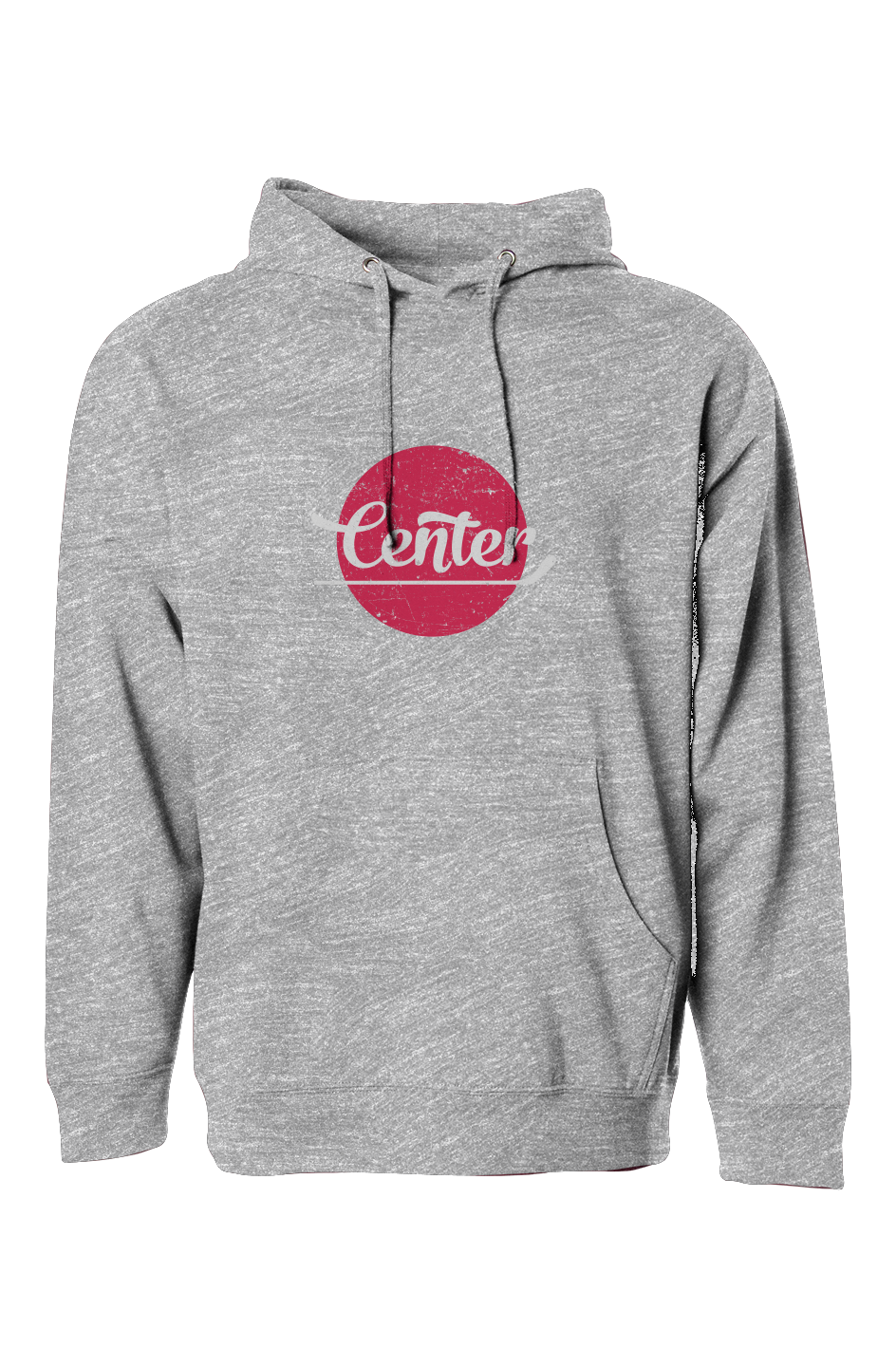 The Bench Boss Center Dot Hoodie Grey | Barn Garb Hockey Threads