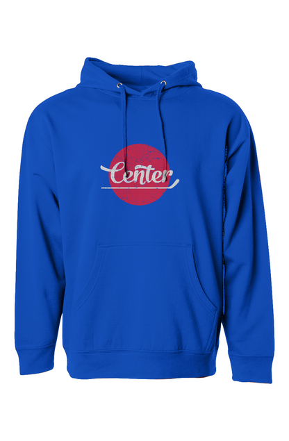 The Bench Boss Center Dot Hoodie Royal Blue | Barn Garb Hockey Threads