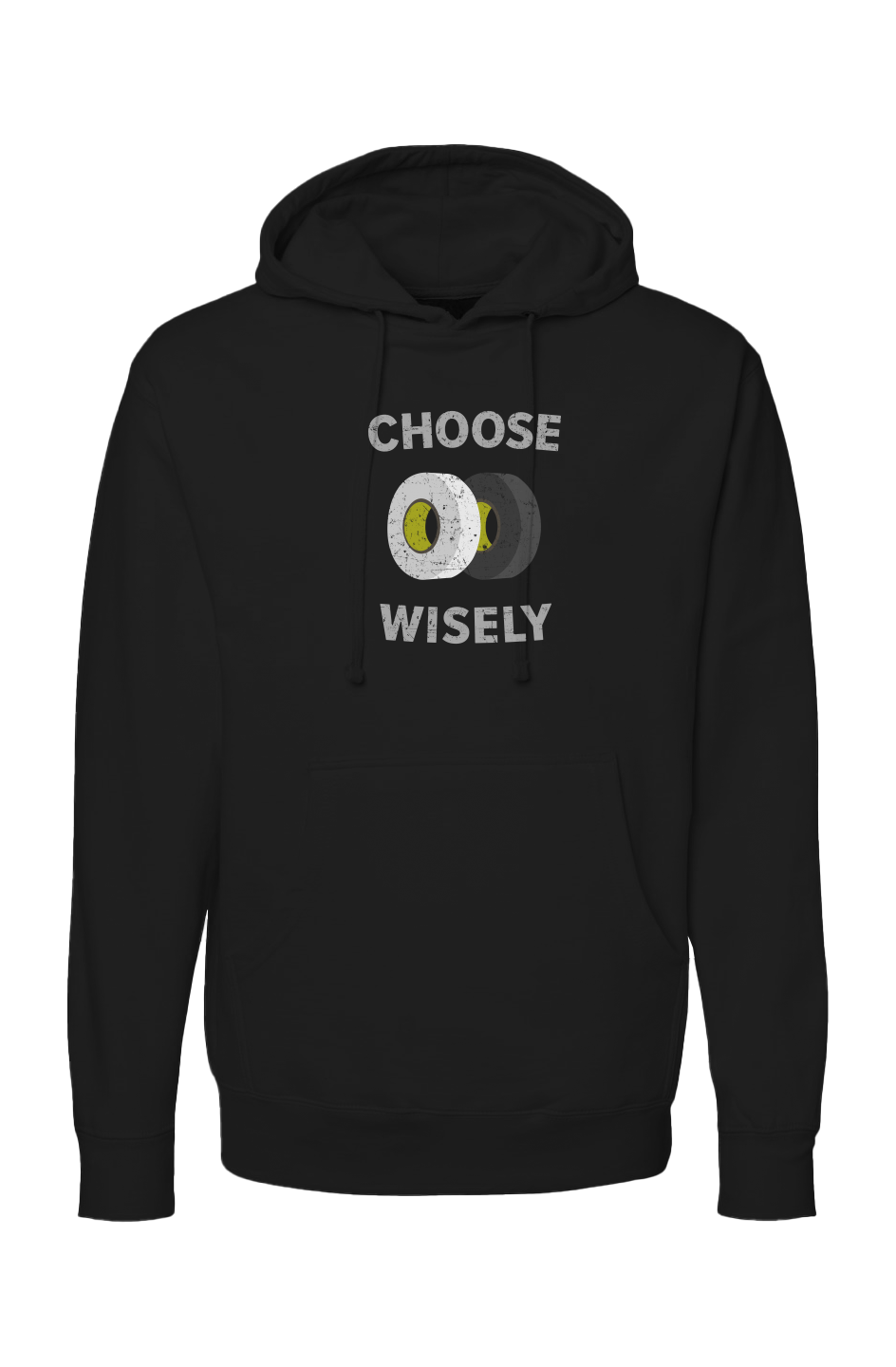 The Bench Boss Choose Wisely Hoodie Black | Barn Garb Hockey Threads