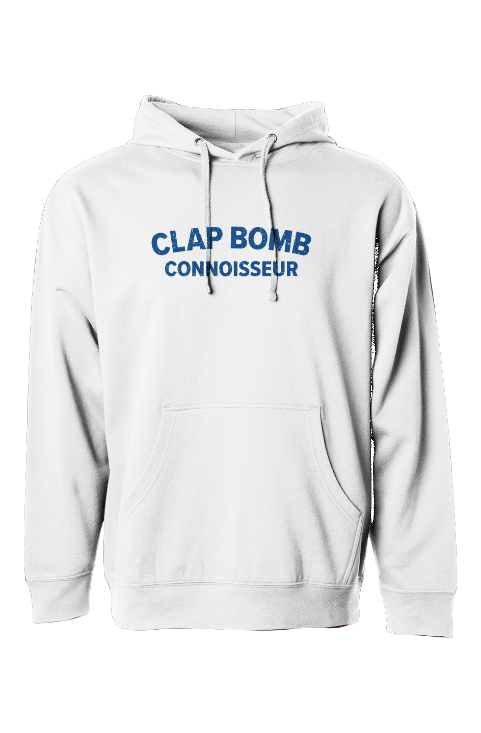The Bench Boss Clap Bomb Connoisseur Hoodie White | Barn Garb Hockey Threads