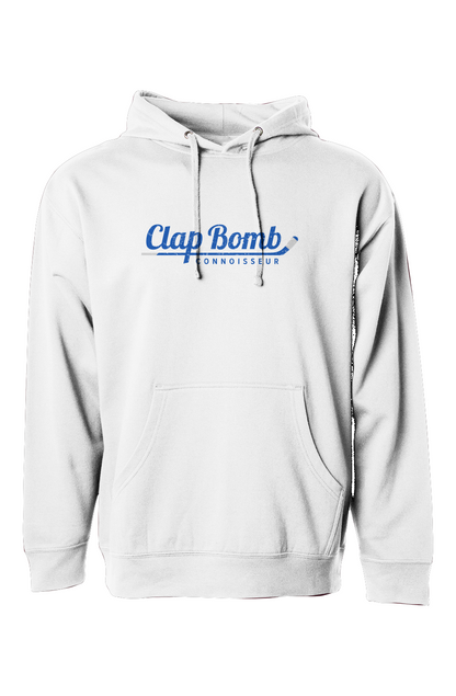 The Bench Boss Clap Bomb Connoisseur Stick Hoodie White | Barn Garb Hockey Threads