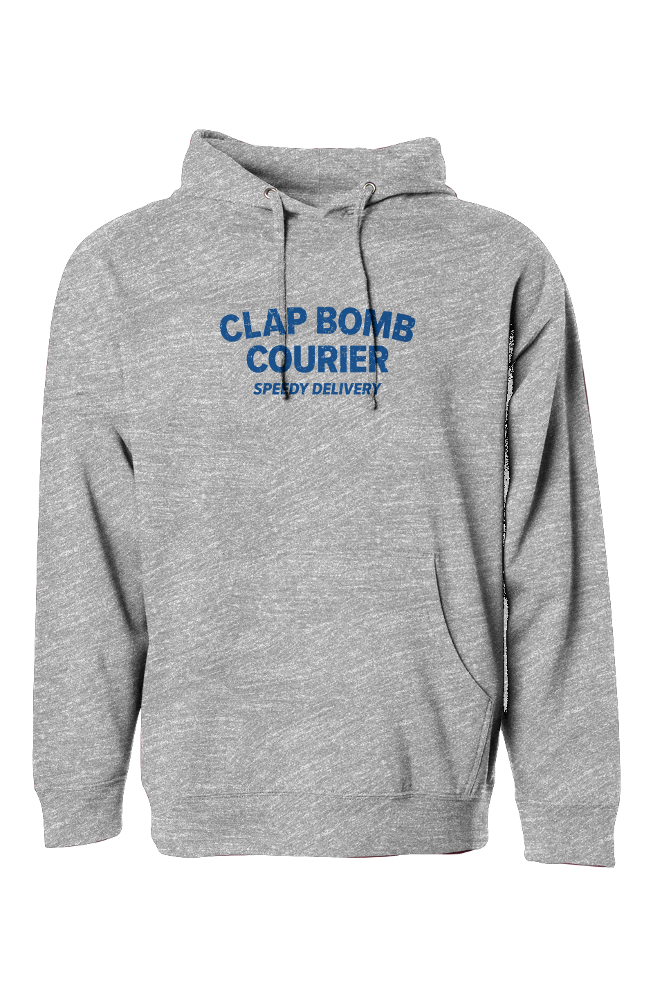 The Bench Boss Clap Bomb Courier Hoodie Grey Barn Garb Hockey Threads
