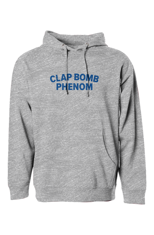 The Bench Boss Clap Bomb Phenom Hoodie Grey | Barn Garb Hockey Threads
