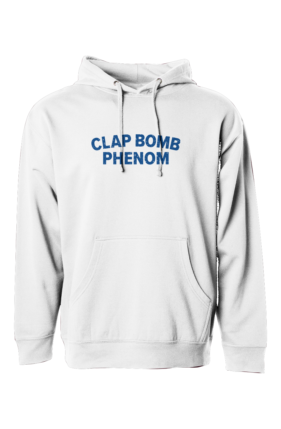 The Bench Boss Clap Bomb Phenom Hoodie White | Barn Garb Hockey Threads
