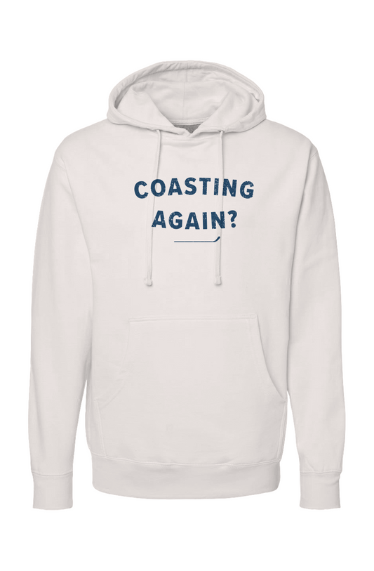 The Bench Boss Coasting Again? Hoodie Bone | Barn Garb Hockey Threads