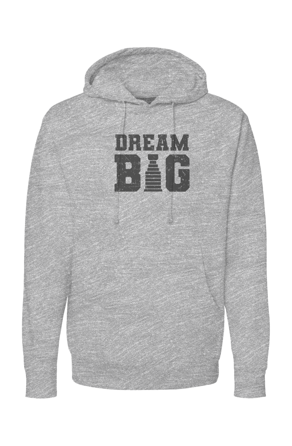 The Bench Boss Dream Big Hoodie Heather Grey | Barn Garb Hockey Threads