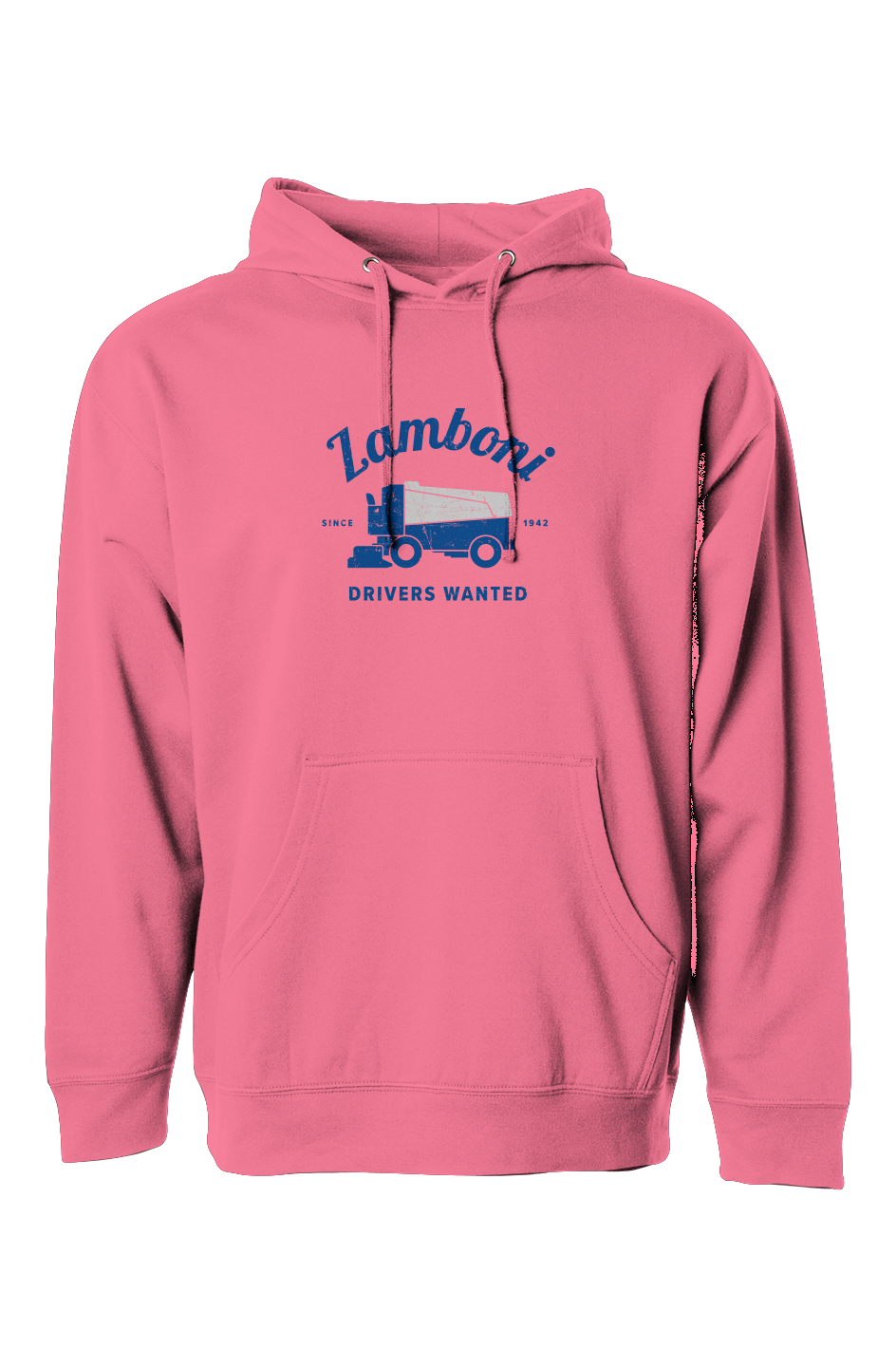 The Bench Boss Drivers Wanted Hoodie Pink | Barn Garb Hockey Threads