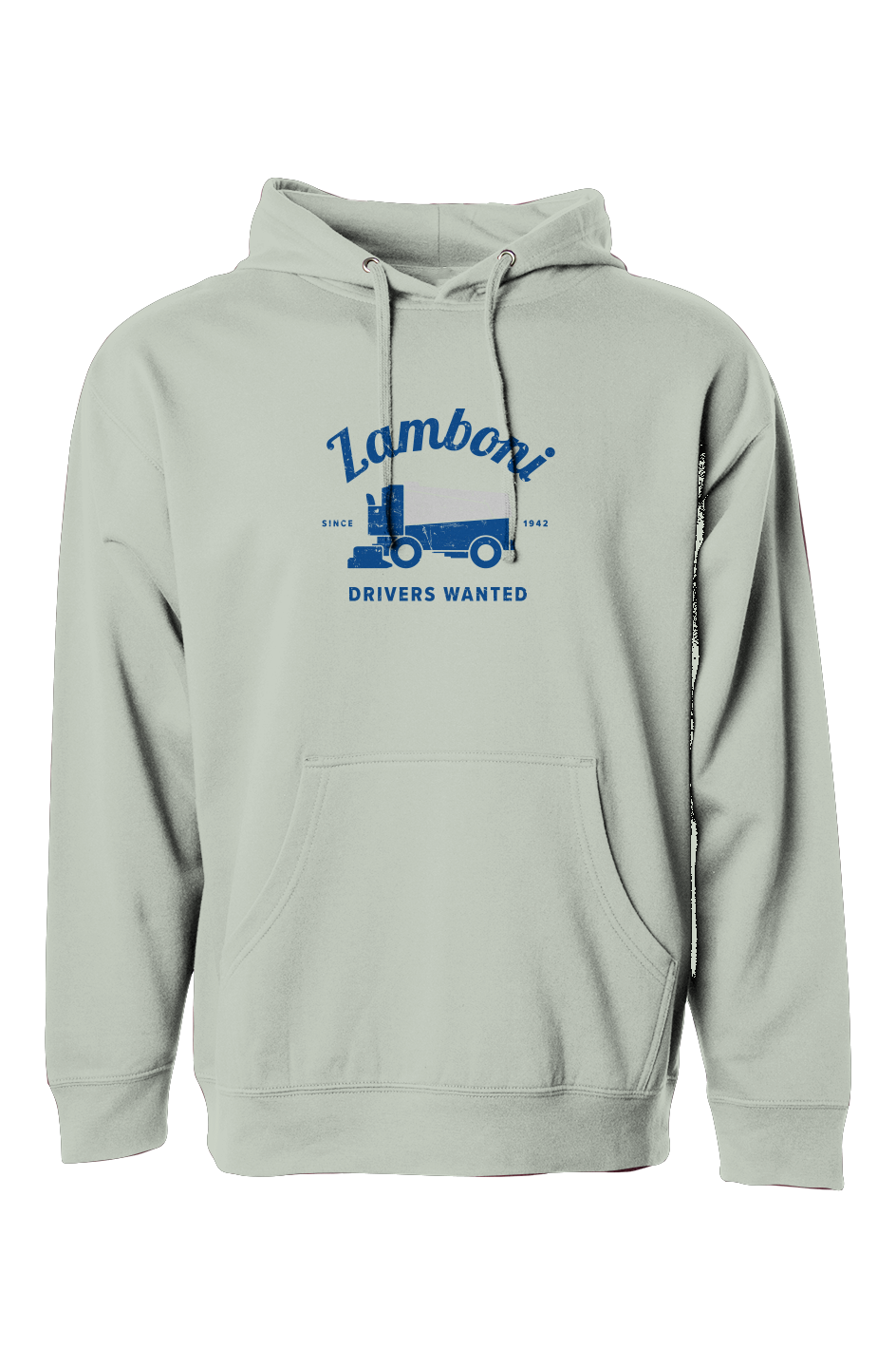 The Bench Boss Drivers Wanted Hoodie Sage | Barn Garb Hockey Threads