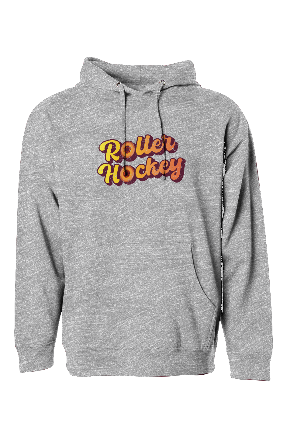 The Bench Boss Feeling Groovy Roller Hockey Hoodie Grey | Barn Garb Hockey Threads