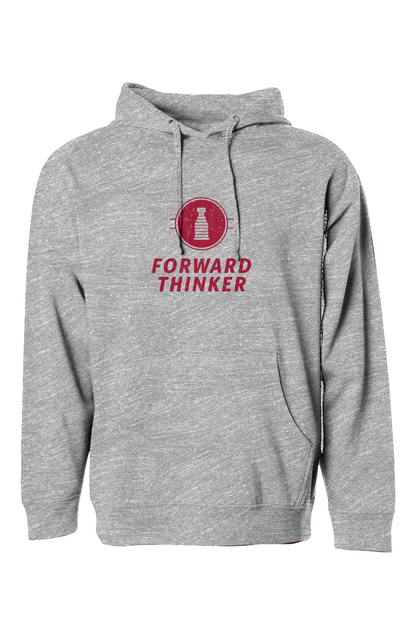 The Bench Boss Forward Thinker Hoodie Grey | Barn Garb Hockey Threads