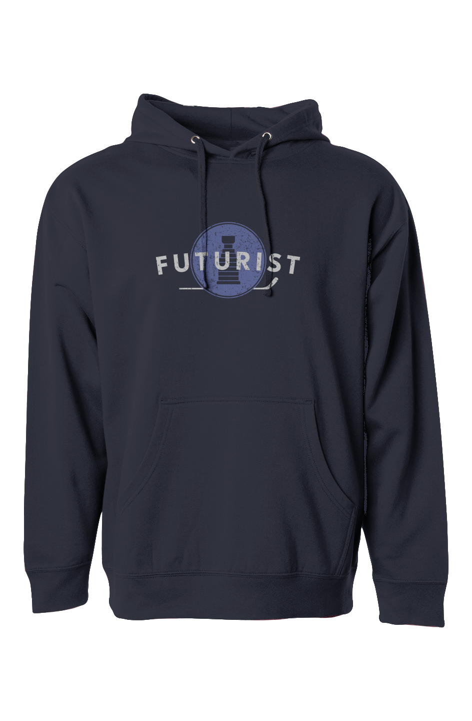 The Bench Boss Futurist Hoodie Navy Blue | Barn Garb Hockey Threads