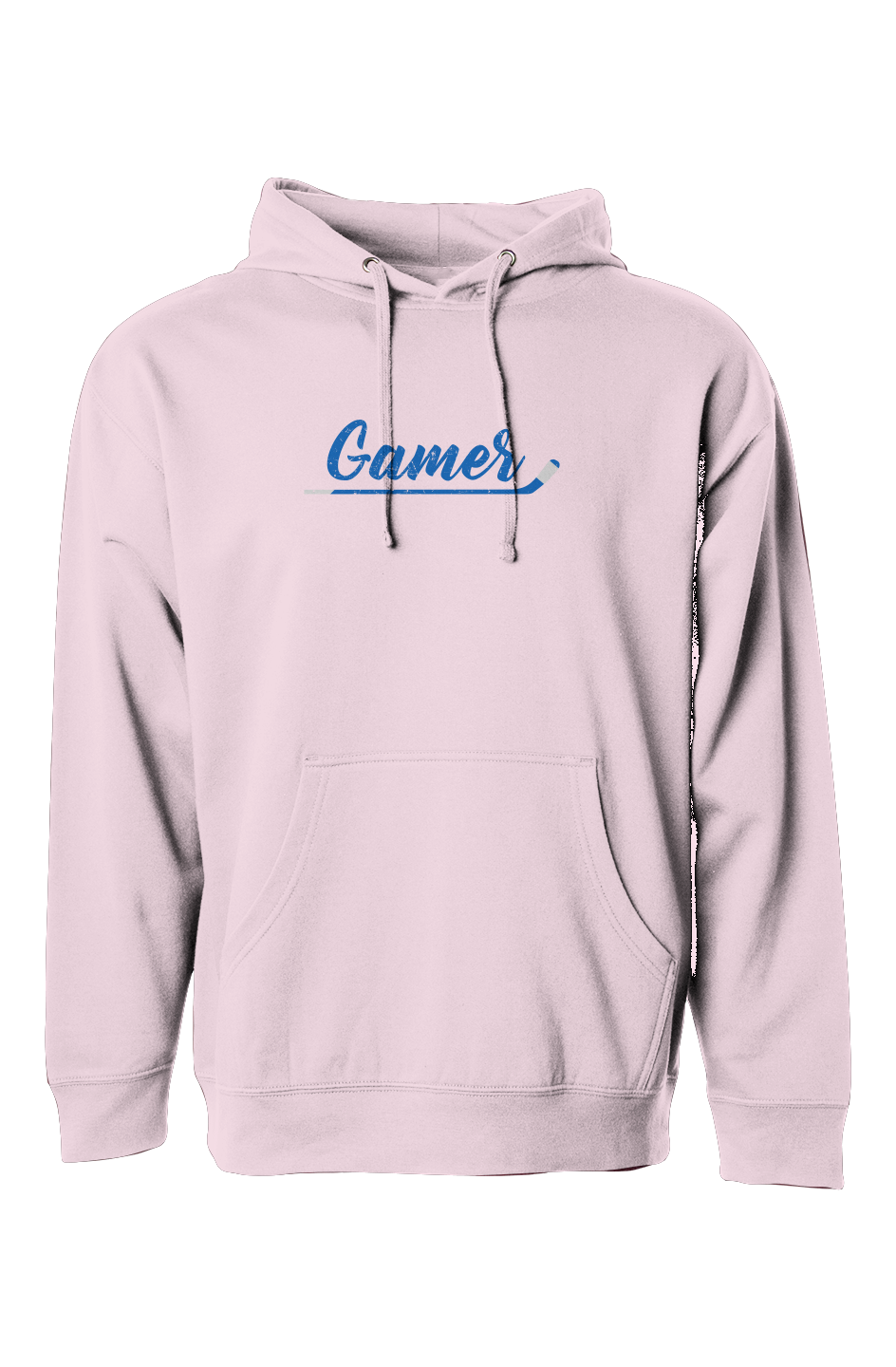 The Bench Boss Gamer Hoodie Pink Barn Garb Hockey Threads