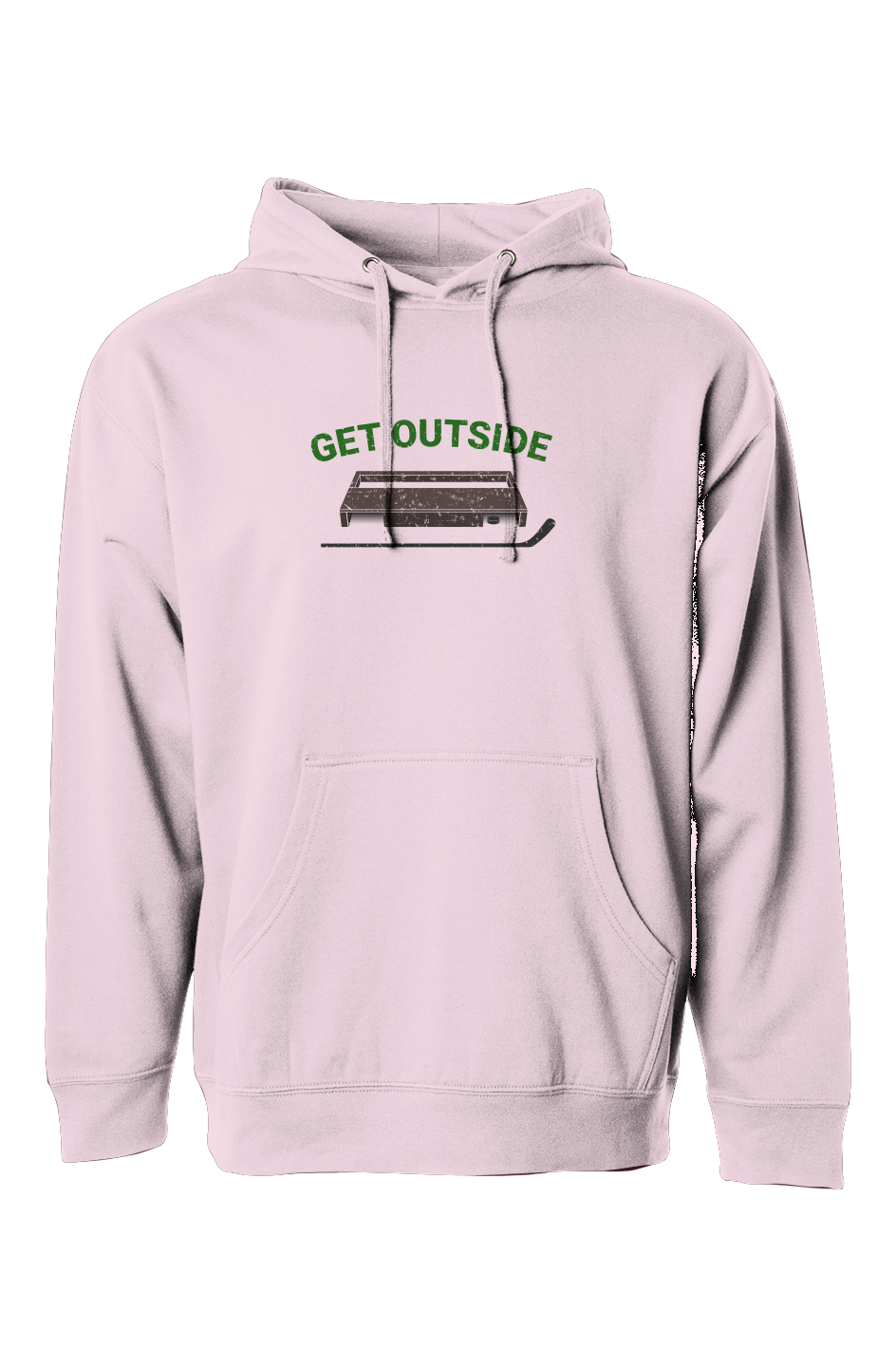 The Bench Boss Get Outside Hoodie Light Pink | Barn Garb Hockey Threads