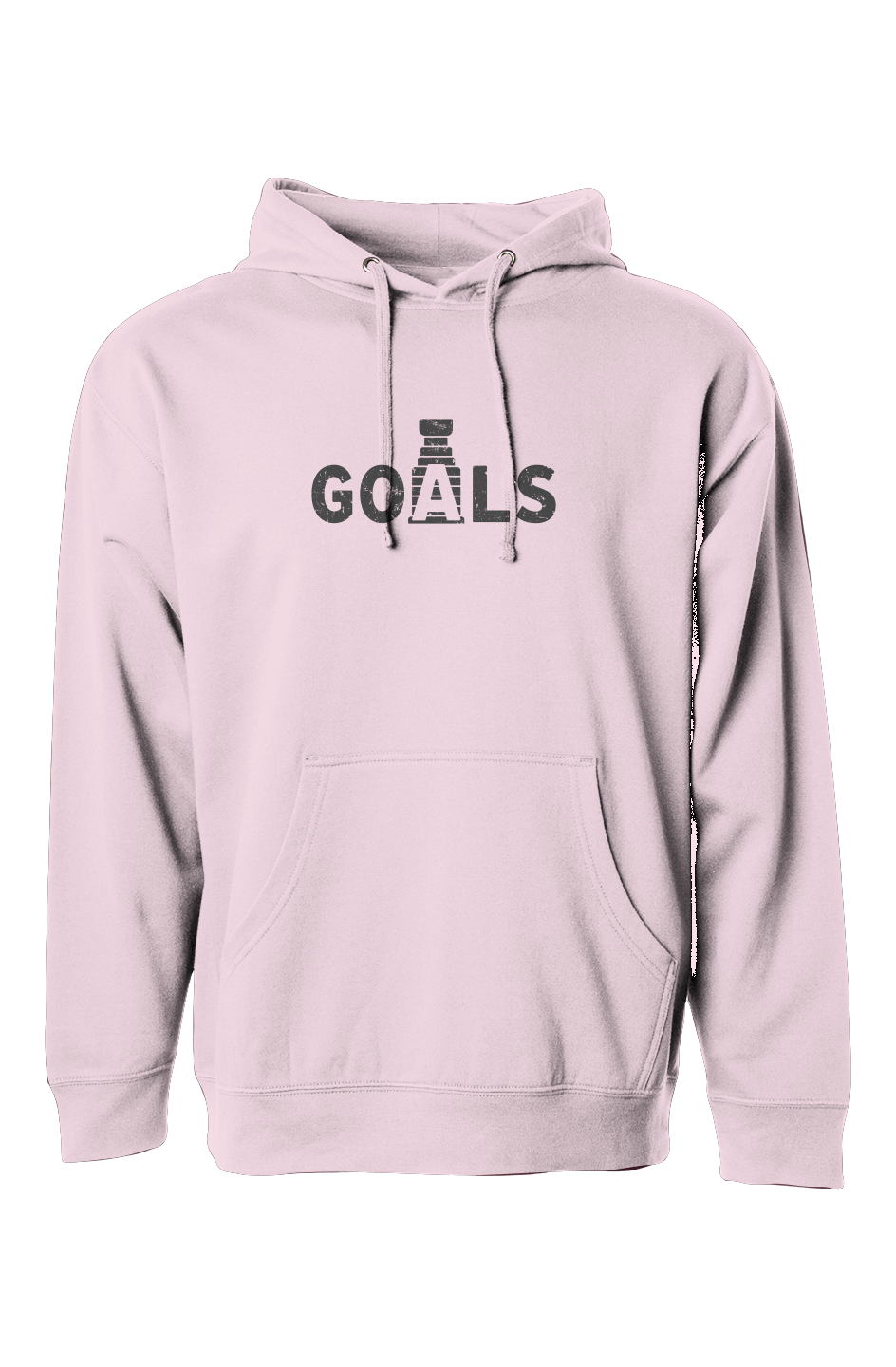 The Bench Boss Goals Stanley Cup Hoodie Pink | Barn Garb Hockey Threads