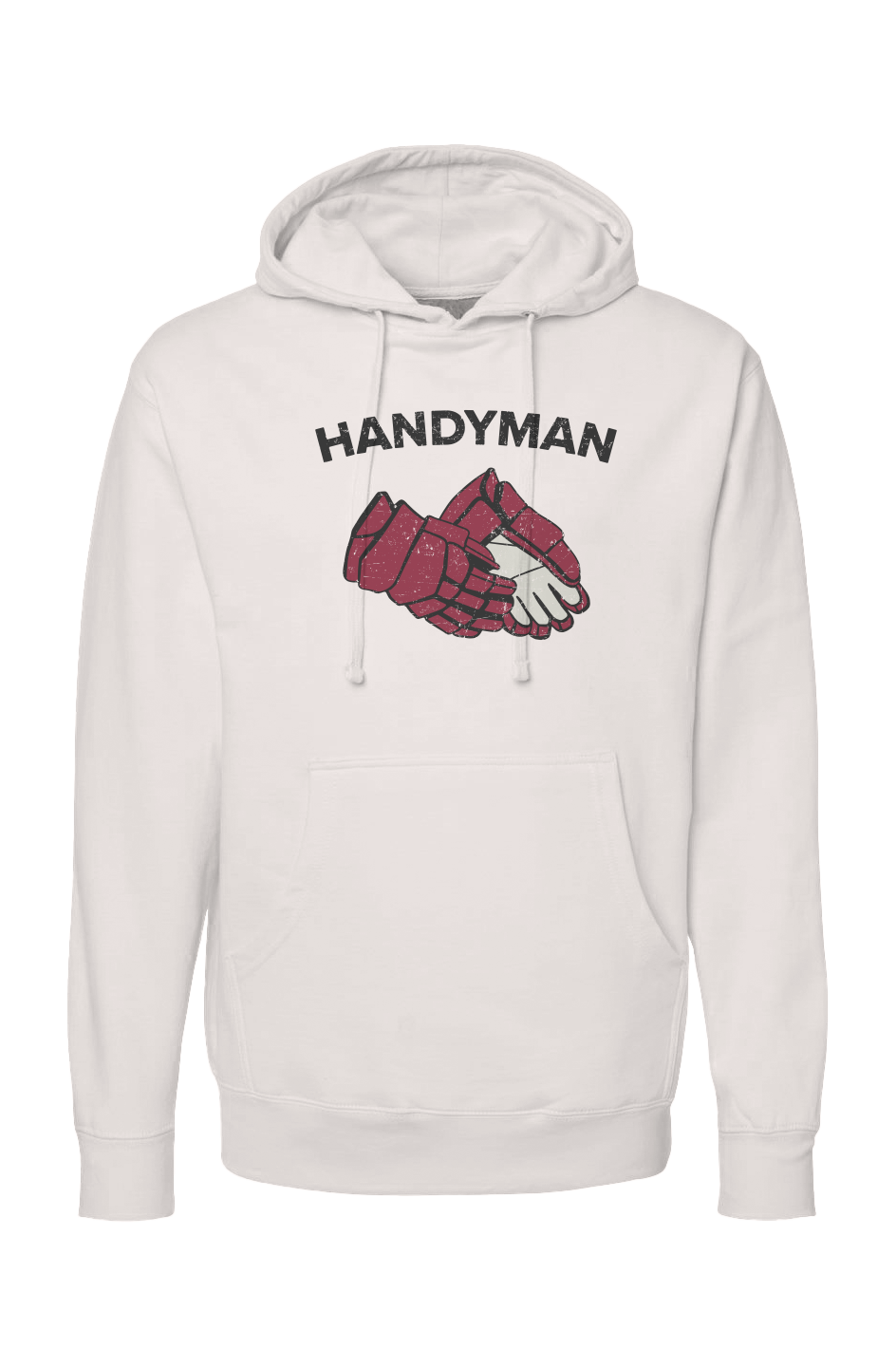 The Bench Boss Handyman Hoodie Bone | Barn Garb Hockey Threads