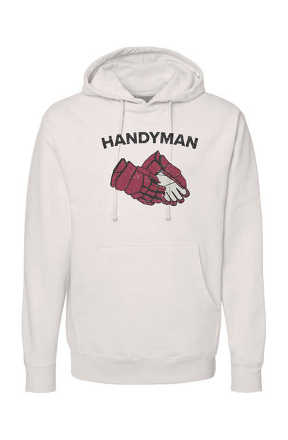 The Bench Boss Handyman Hoodie Bone | Barn Garb Hockey Threads