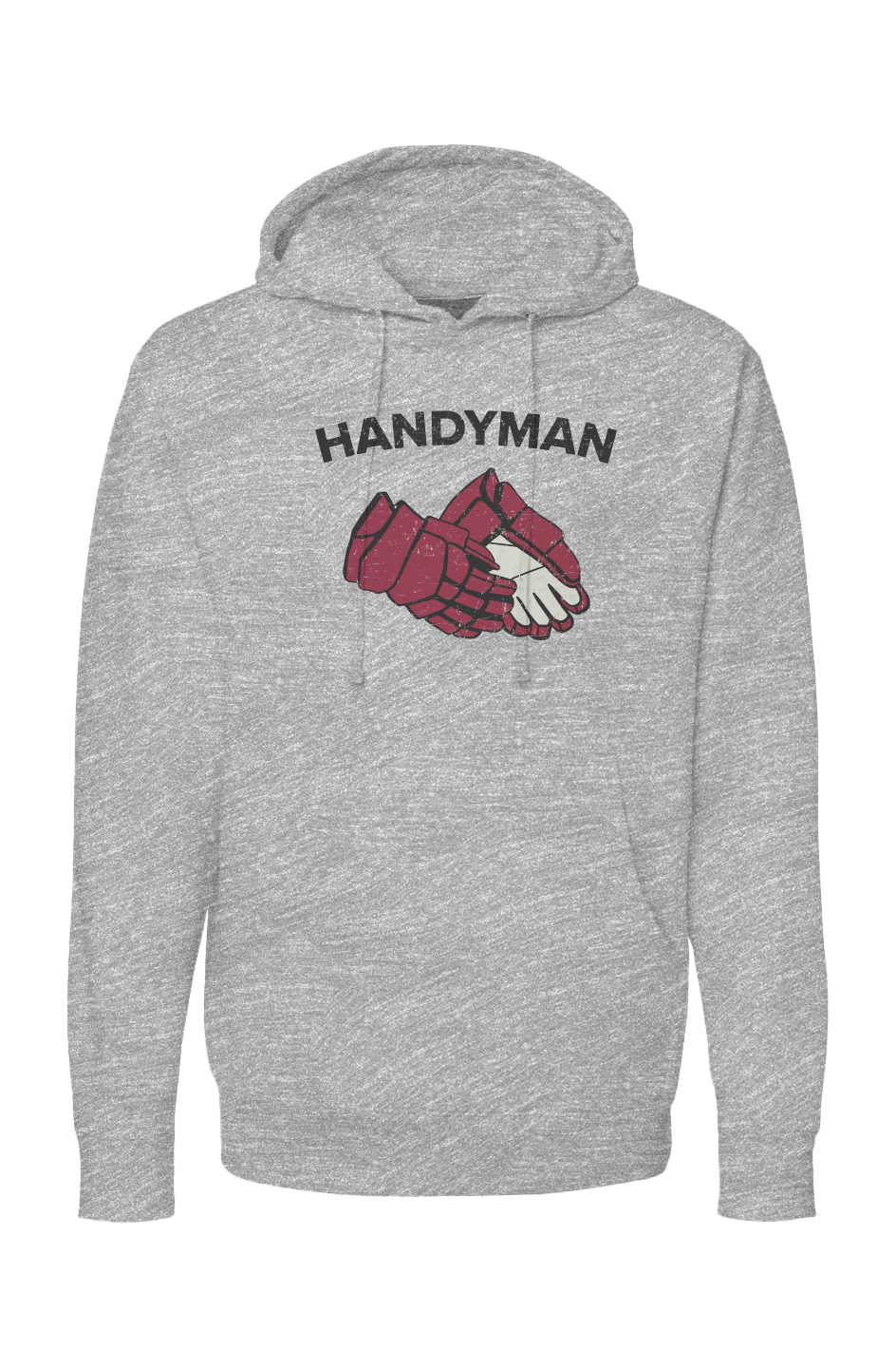 The Bench Boss Handyman Hoodie Grey | Barn Garb Hockey Threads