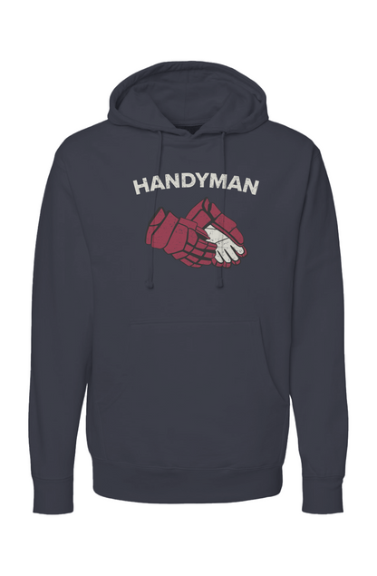 The Bench Boss Handyman Hoodie Navy Blue | Barn Garb Hockey Threads
