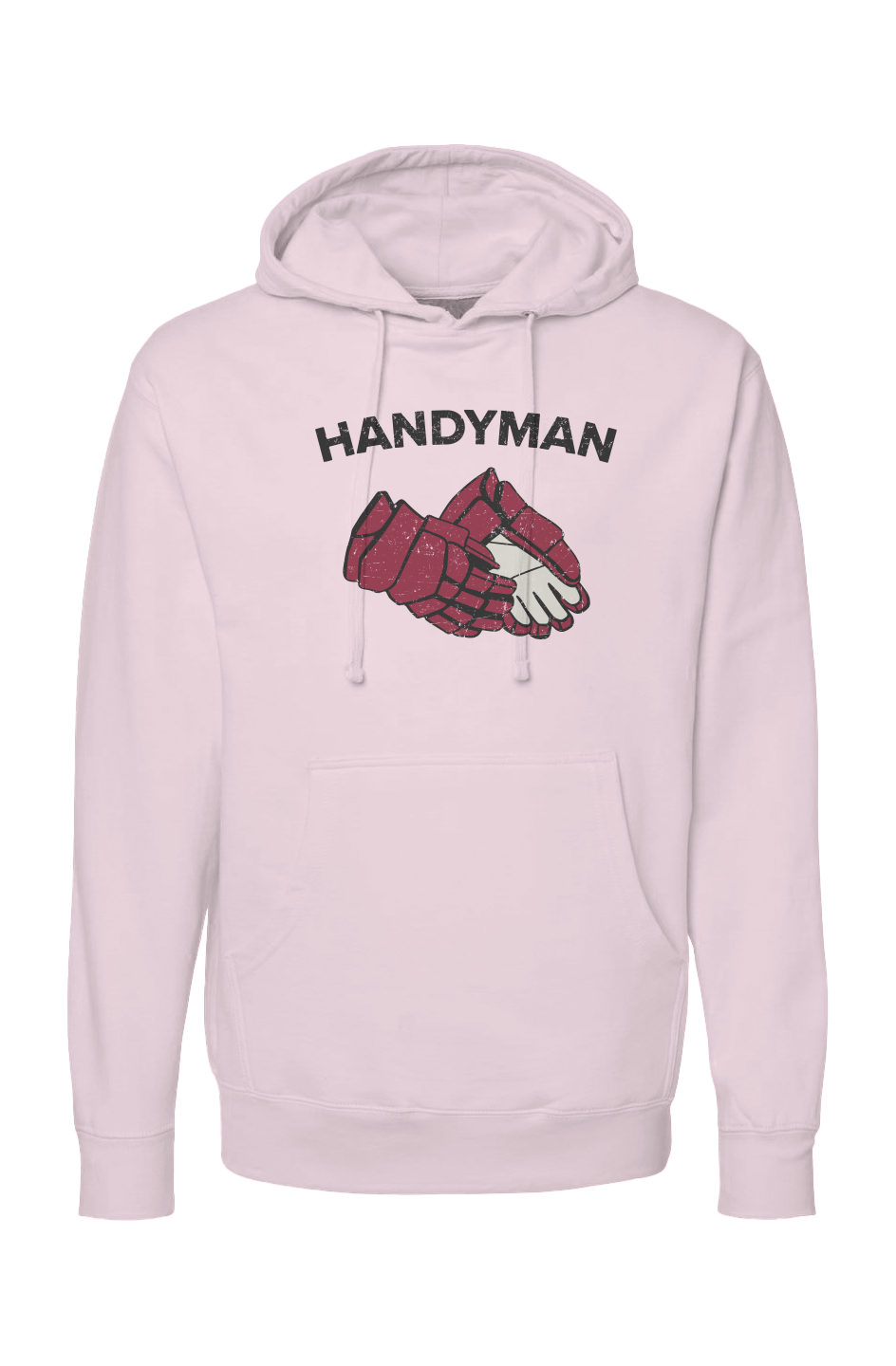 The Bench Boss Handyman Hoodie Pink | Barn Garb Hockey Threads