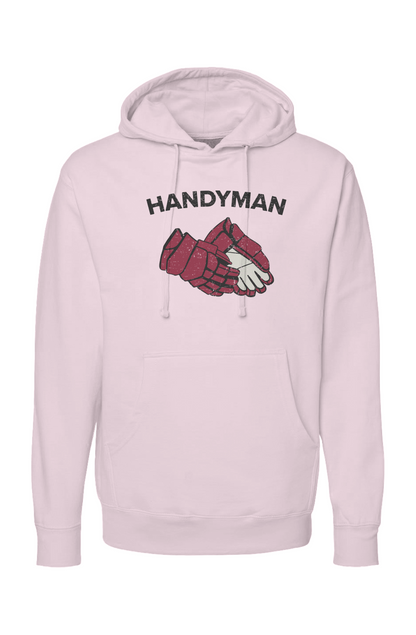 The Bench Boss Handyman Hoodie Pink | Barn Garb Hockey Threads
