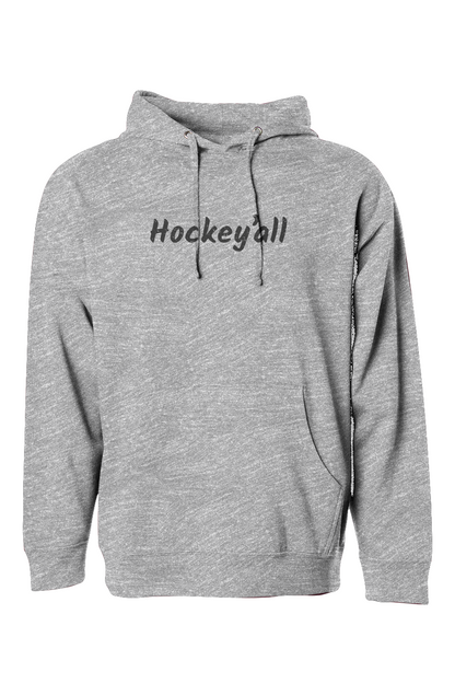 The Bench Boss Hockey'all Hoodie Grey | Barn Garb Hockey Threads